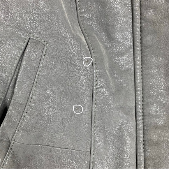 Free People Faux Leather Jacket - Picture 7 of 9